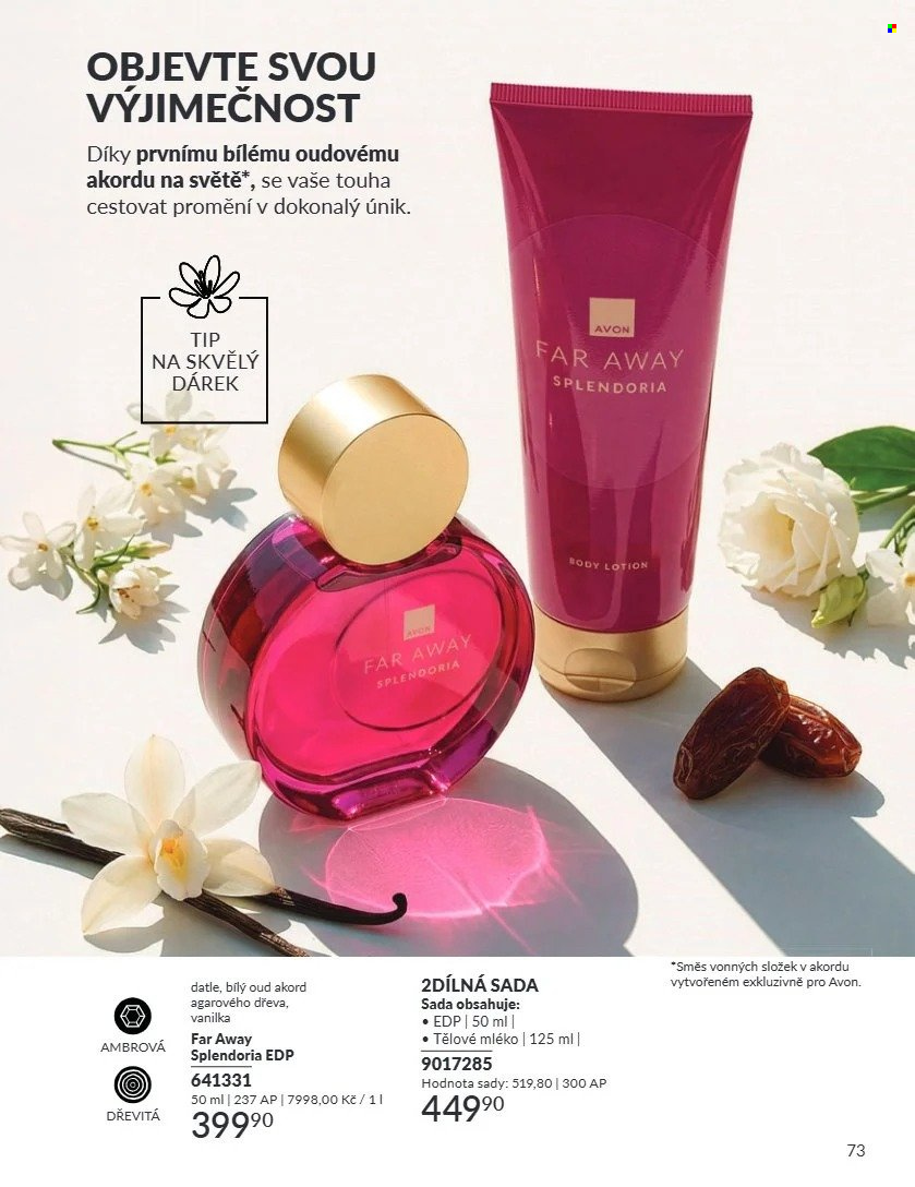 Leták AVON - 1.8.2026 - 31.8.2026. Strana 73