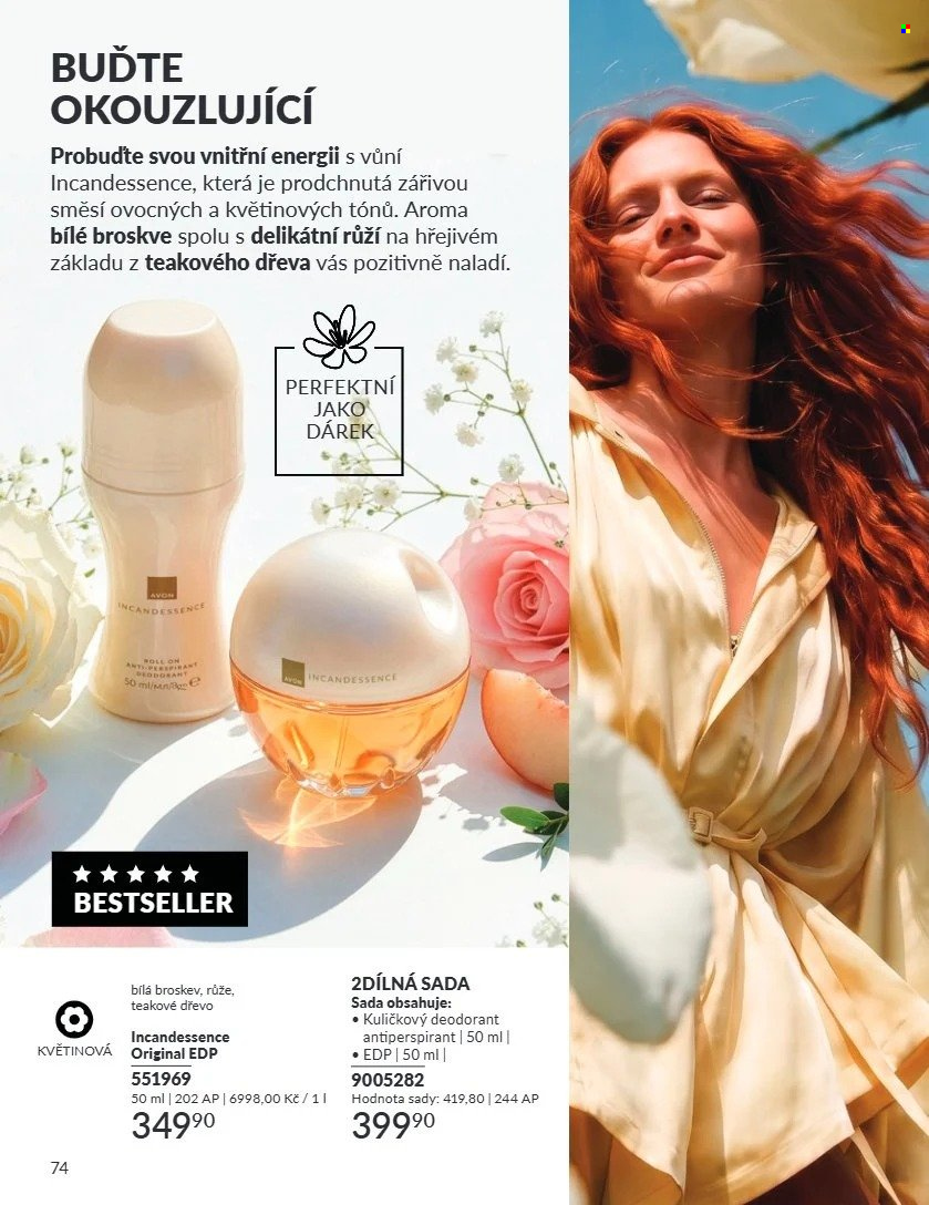 Leták AVON - 1.8.2026 - 31.8.2026. Strana 74