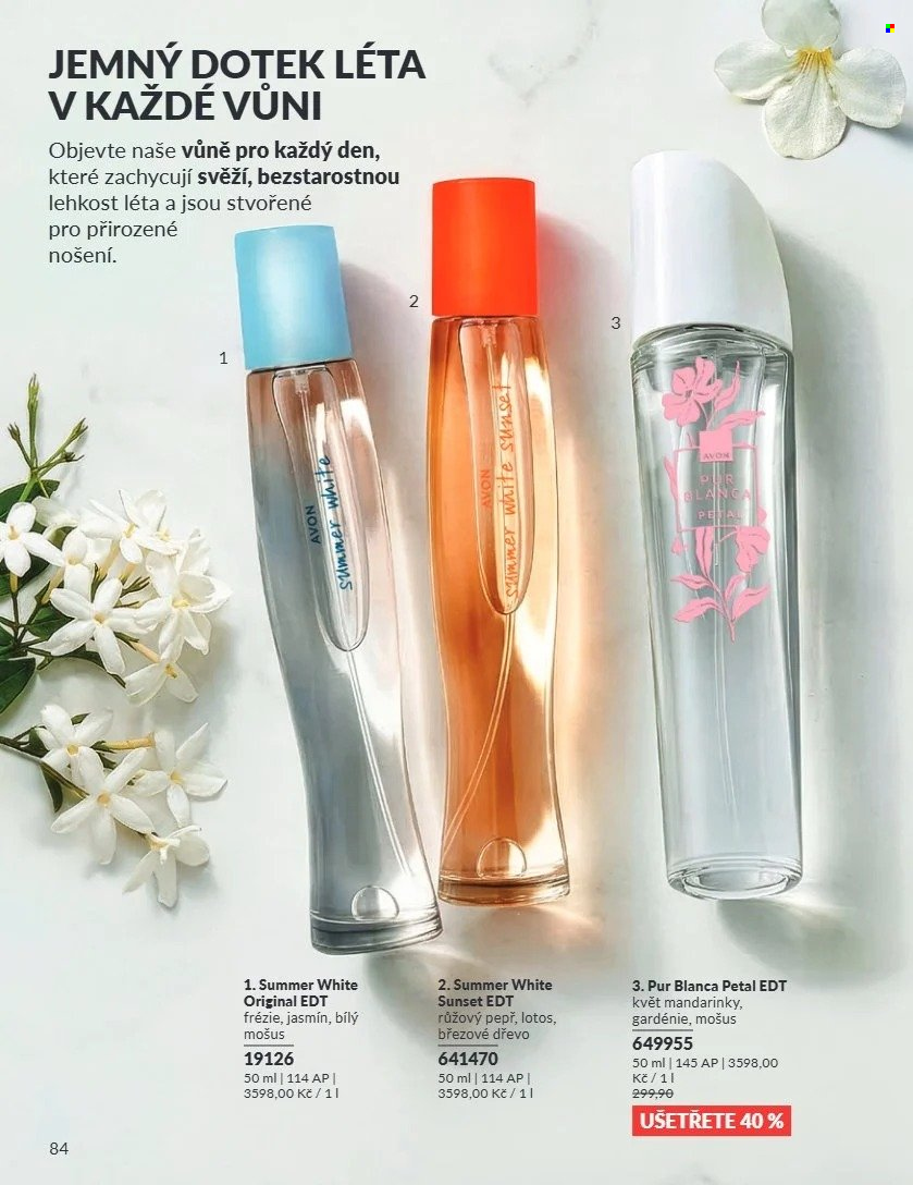 Leták AVON - 1.8.2026 - 31.8.2026. Strana 84