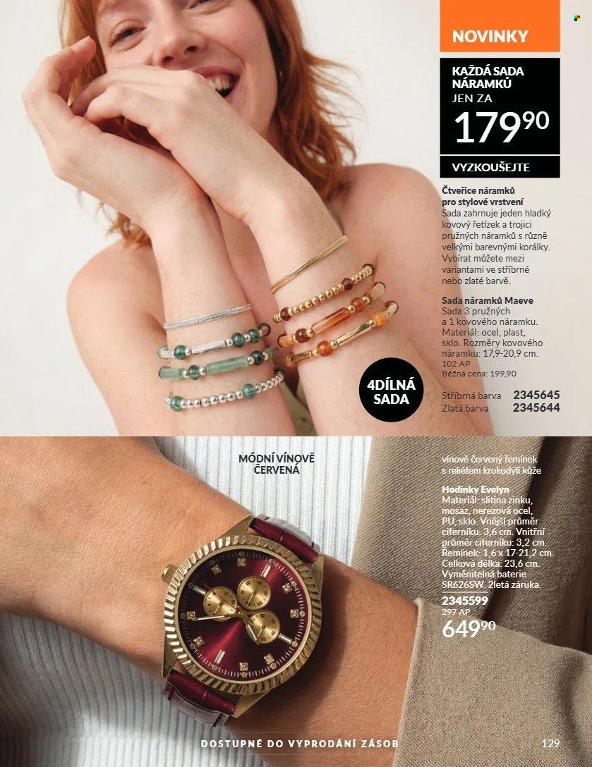 Leták AVON - 1.8.2026 - 31.8.2026. Strana 127