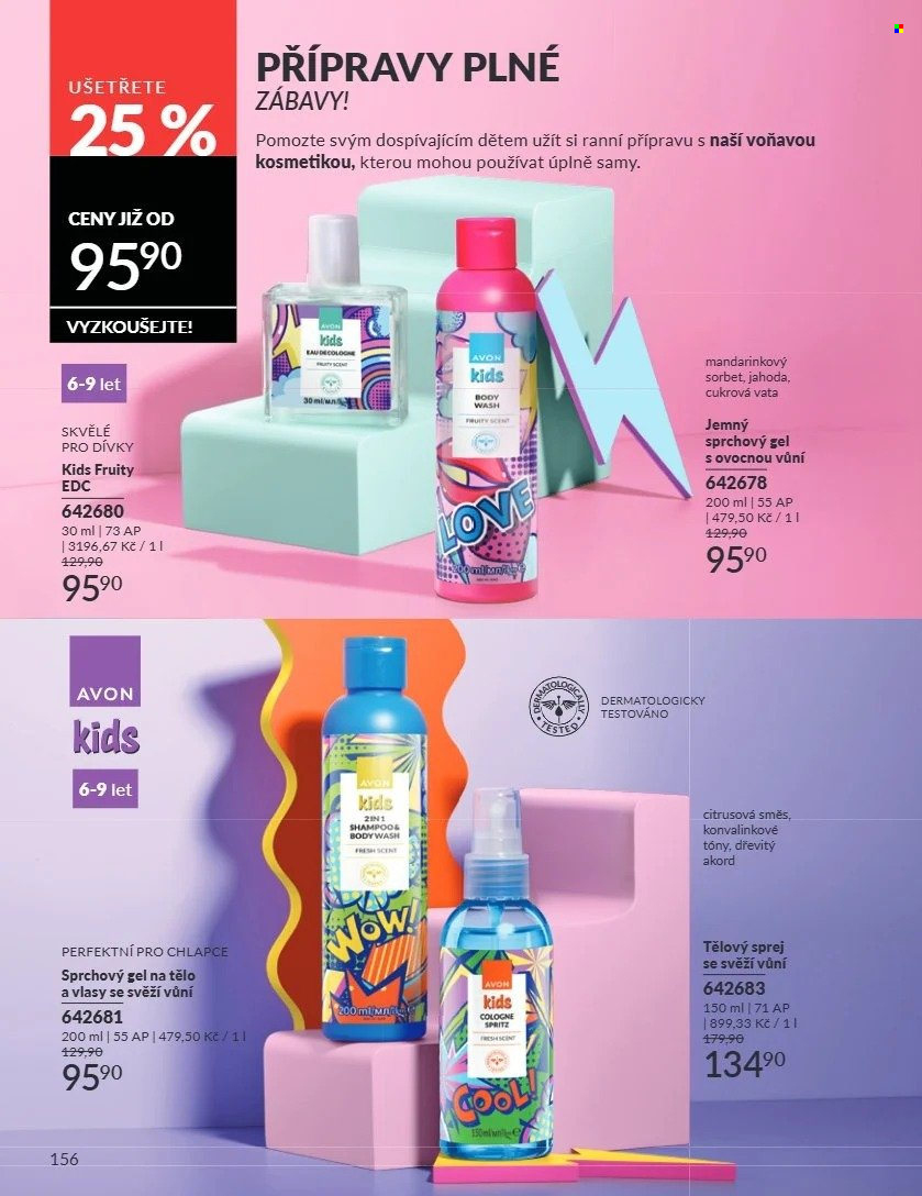 Leták AVON - 1.8.2026 - 31.8.2026. Strana 154