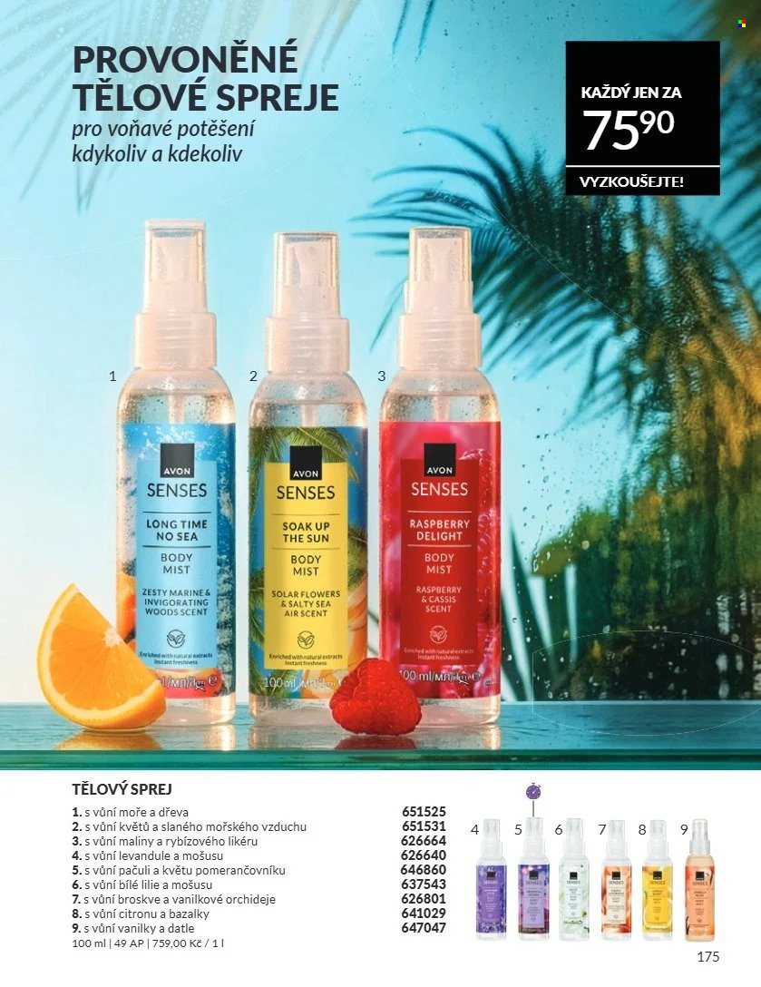 Leták AVON - 1.8.2026 - 31.8.2026. Strana 173