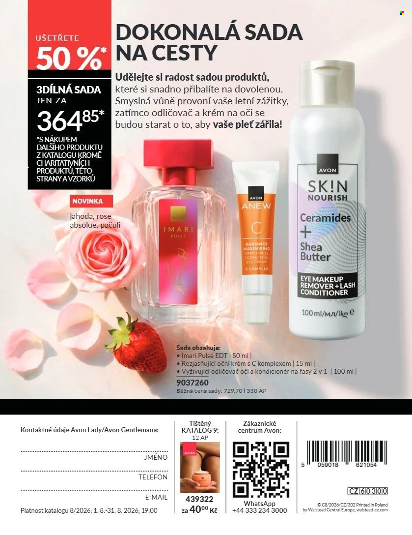 Leták AVON - 1.8.2026 - 31.8.2026. Strana 178