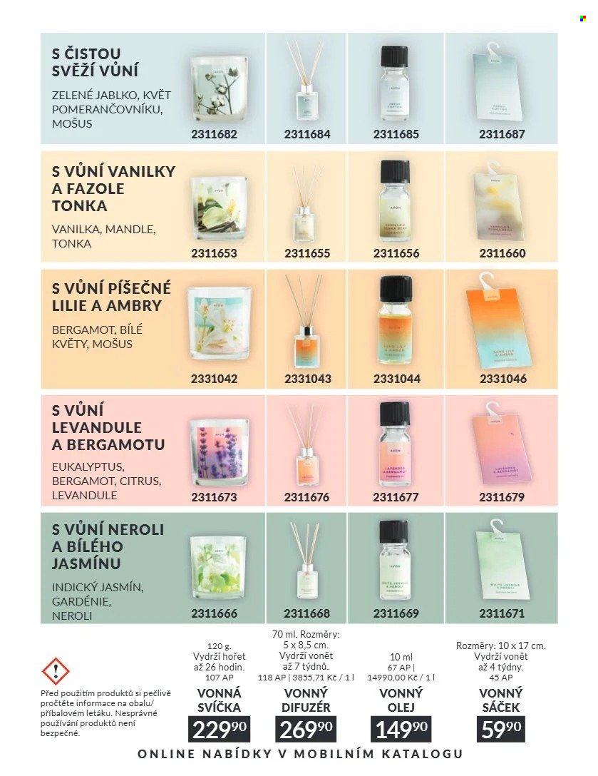 Leták AVON - 1.8.2026 - 31.8.2026. Strana 199