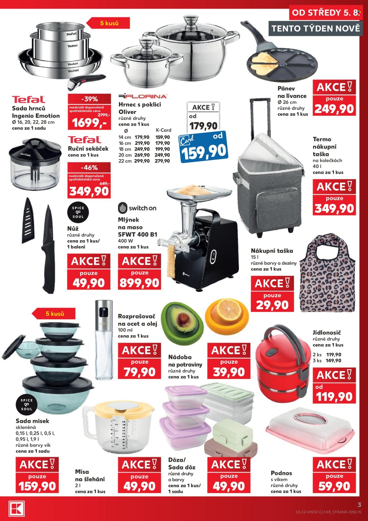 Leták Kaufland - 5.8.2026 - 11.8.2026. Strana 3