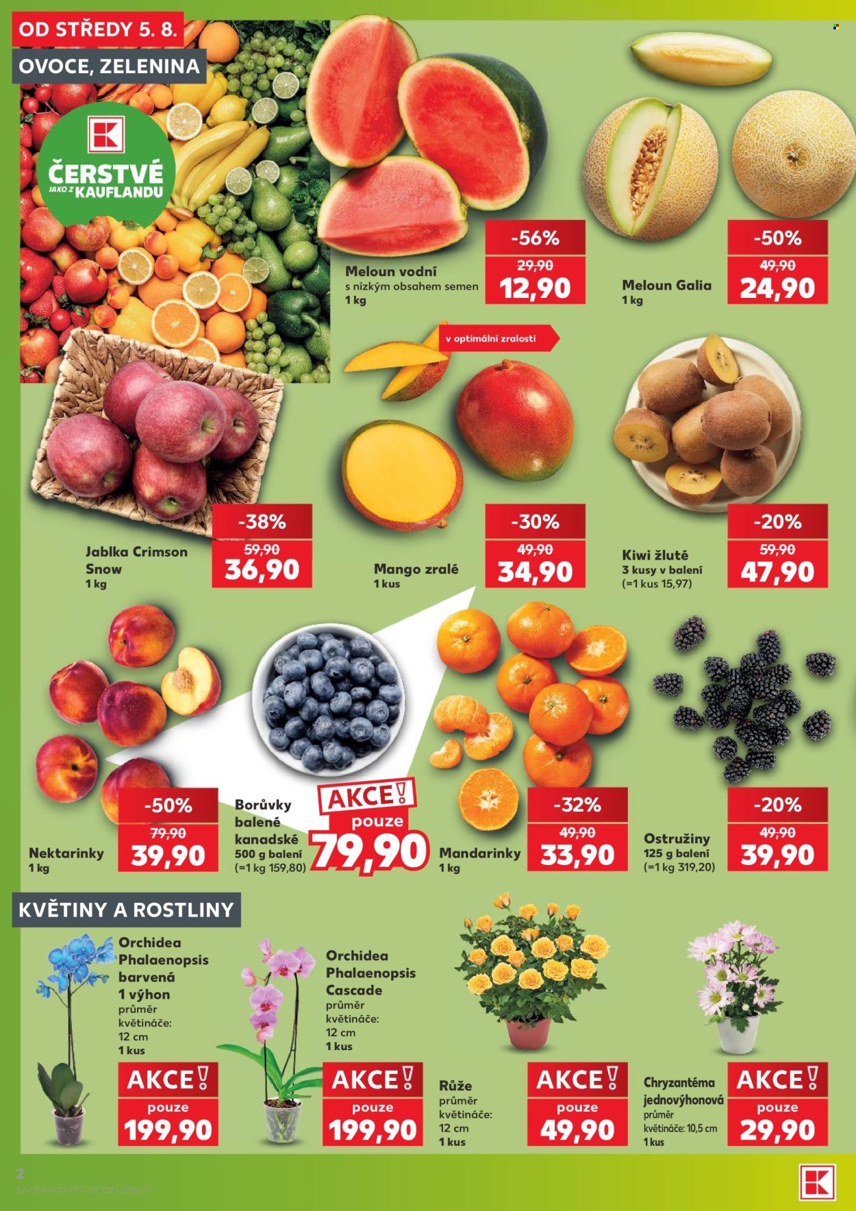 Leták Kaufland - 5.8.2026 - 11.8.2026. Strana 2