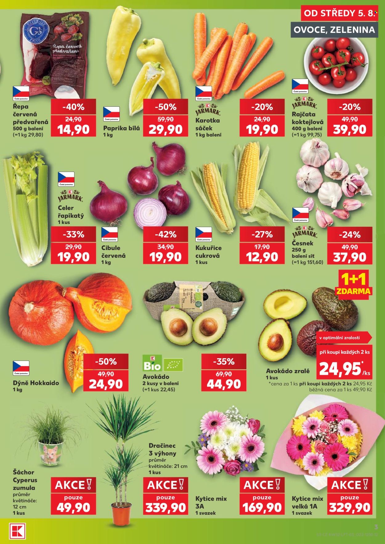 Leták Kaufland - 5.8.2026 - 11.8.2026. Strana 3