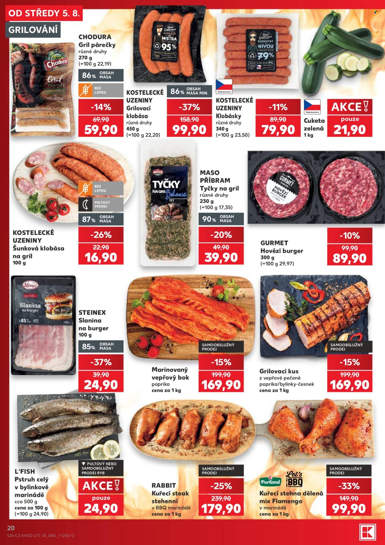 Leták Kaufland - 5.8.2026 - 11.8.2026. Strana 20