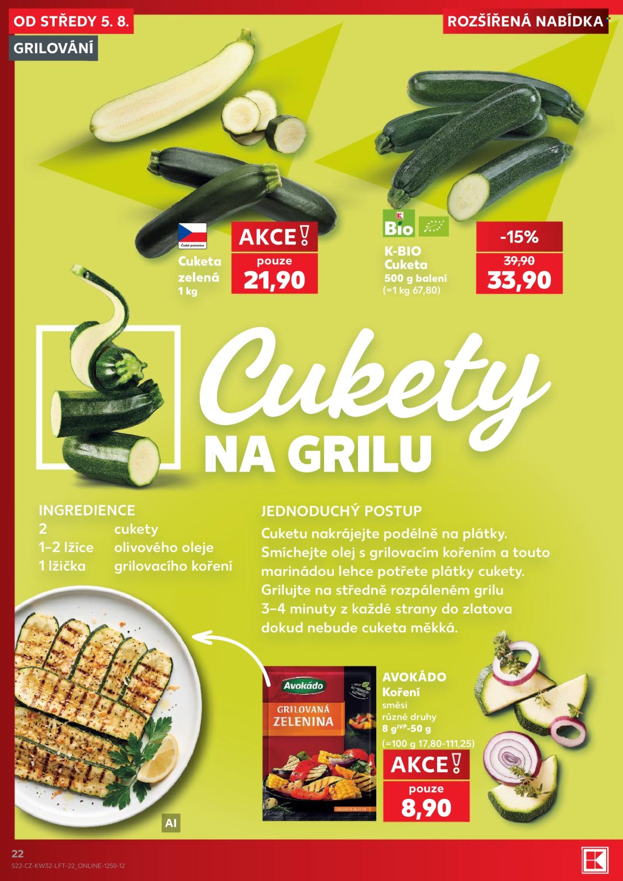Leták Kaufland - 5.8.2026 - 11.8.2026. Strana 22