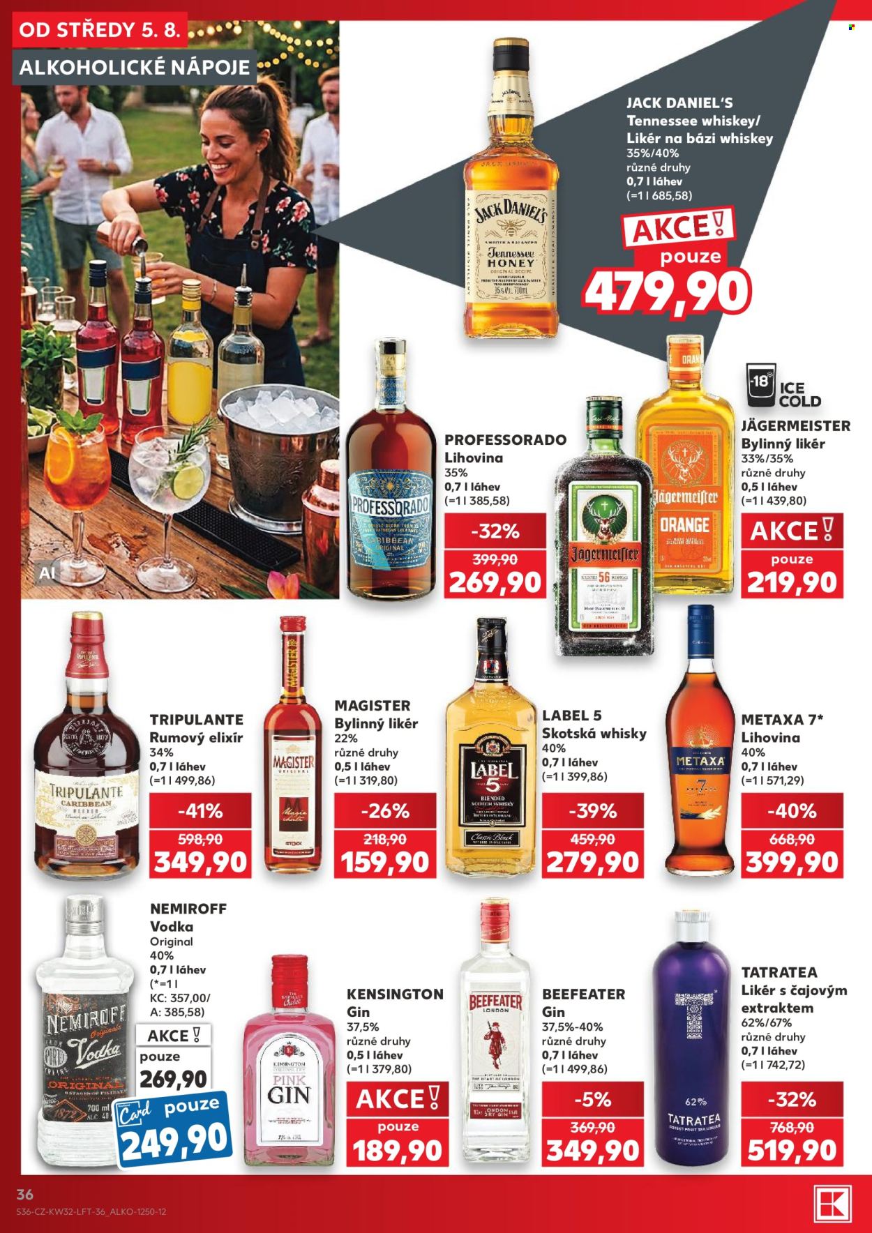 Leták Kaufland - 5.8.2026 - 11.8.2026. Strana 36