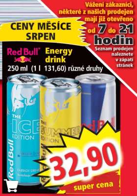 Red Bull energy drink