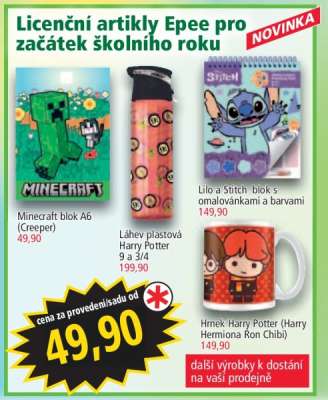 Láhev plastová Harry Potter 9 a 3/4
