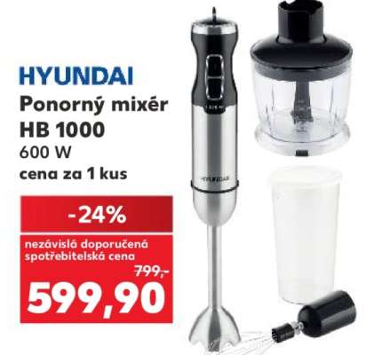 HYUNDAI Ponorný mixér HB 1000