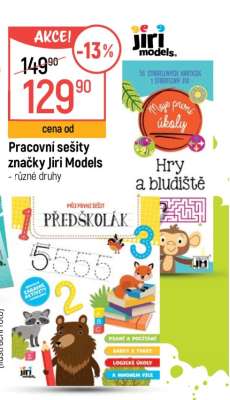 Pracovní sešity značky Jiri Models