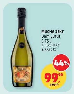 MUCHA SEKT demi, brut