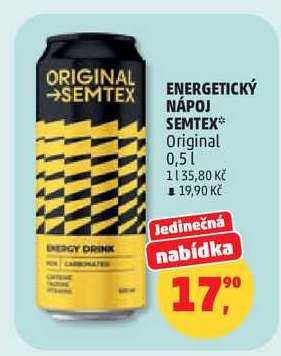 ENERGETICKÝ NÁPOJ SEMTEX