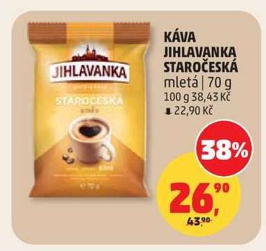 KÁVA JIHLAVANKA STAROČESKÁ