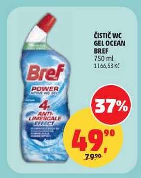 ČISTIČ WC GEL OCEAN BREF