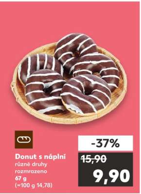 Donut s náplní*