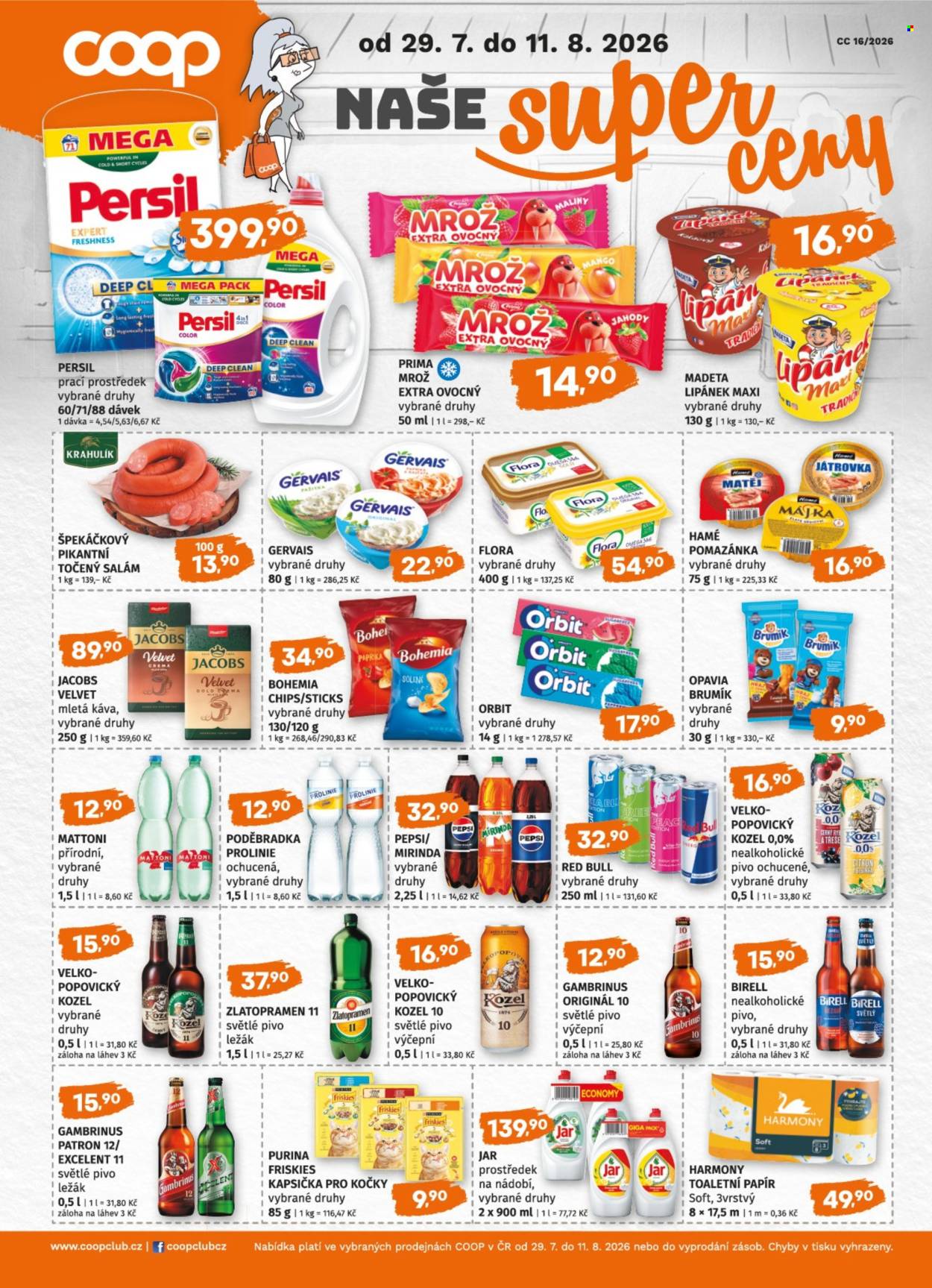 Leták coop TERNO - 5.8.2026 - 11.8.2026. Strana 19