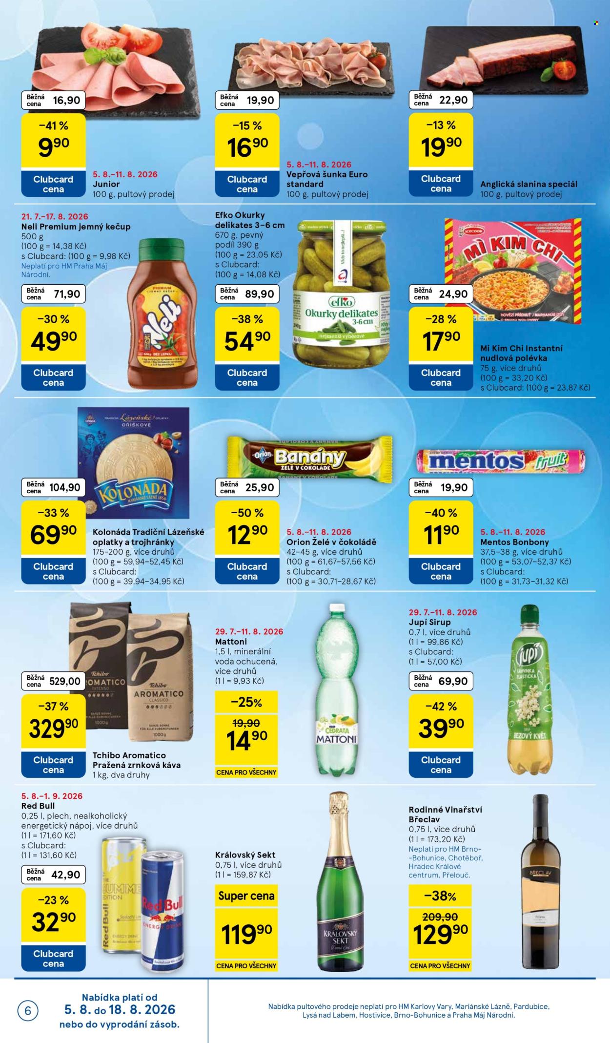 Leták TESCO - 5.8.2026 - 11.8.2026. Strana 6