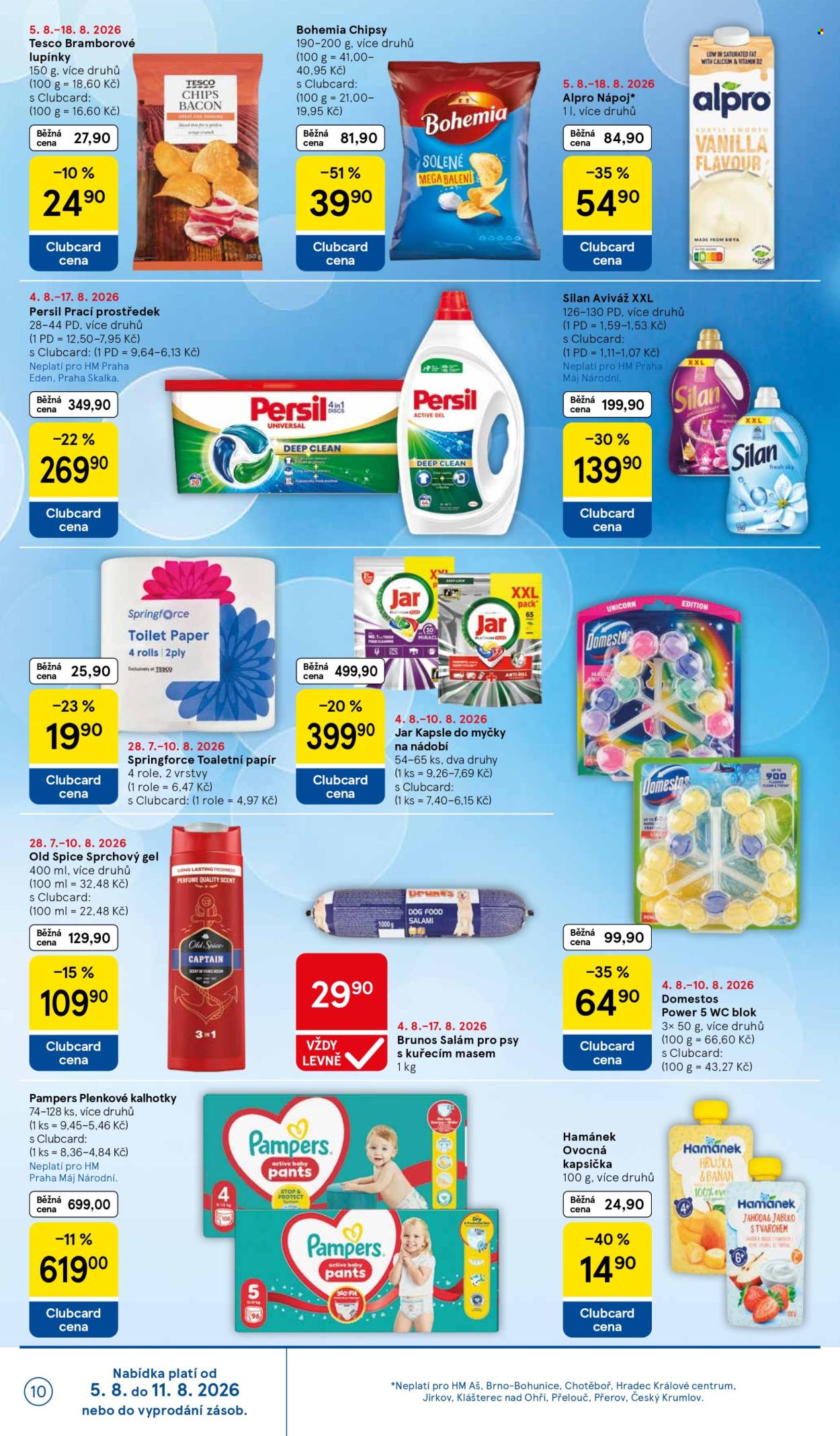 Leták TESCO - 5.8.2026 - 11.8.2026. Strana 10