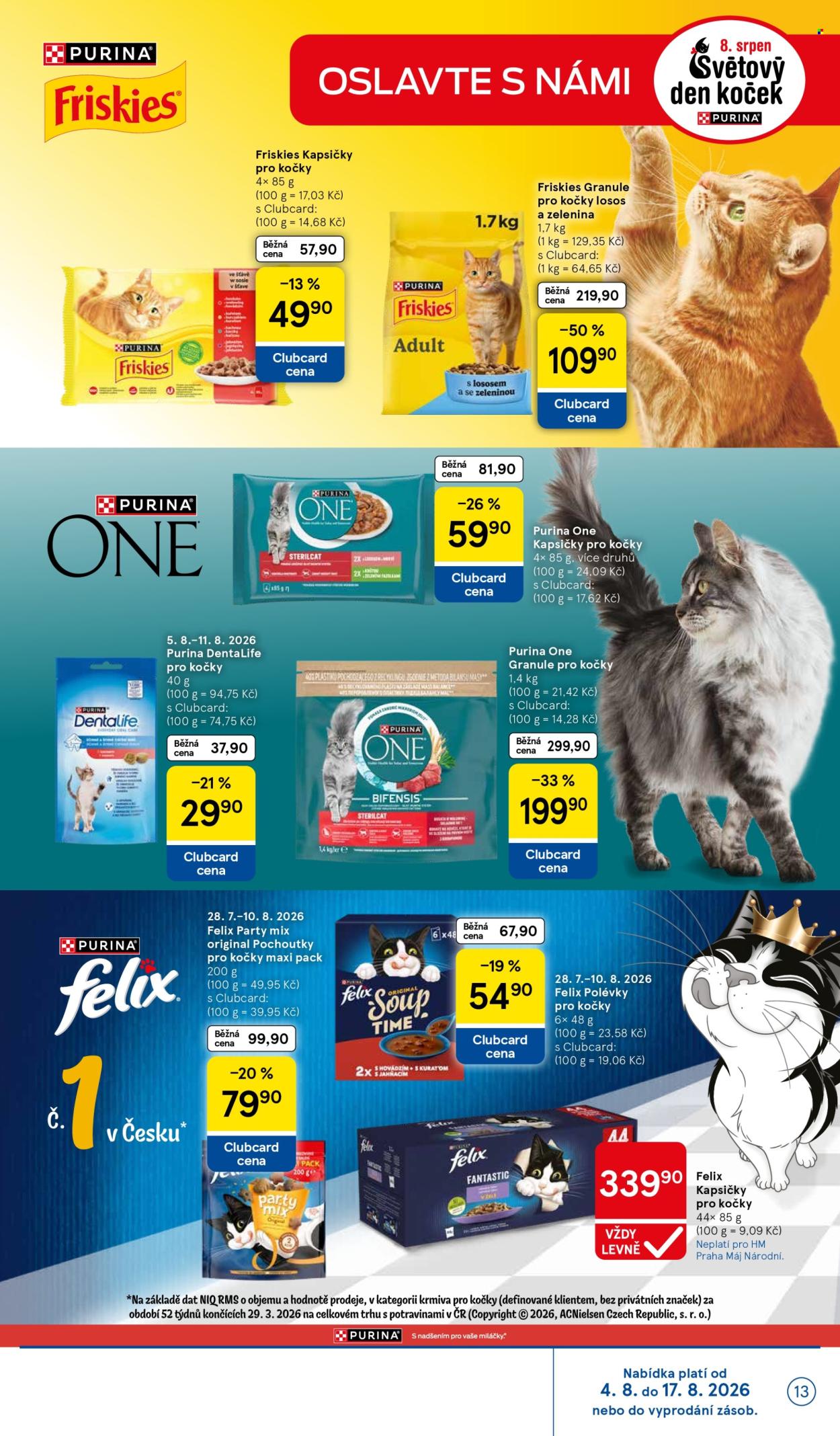 Leták TESCO - 5.8.2026 - 11.8.2026. Strana 13