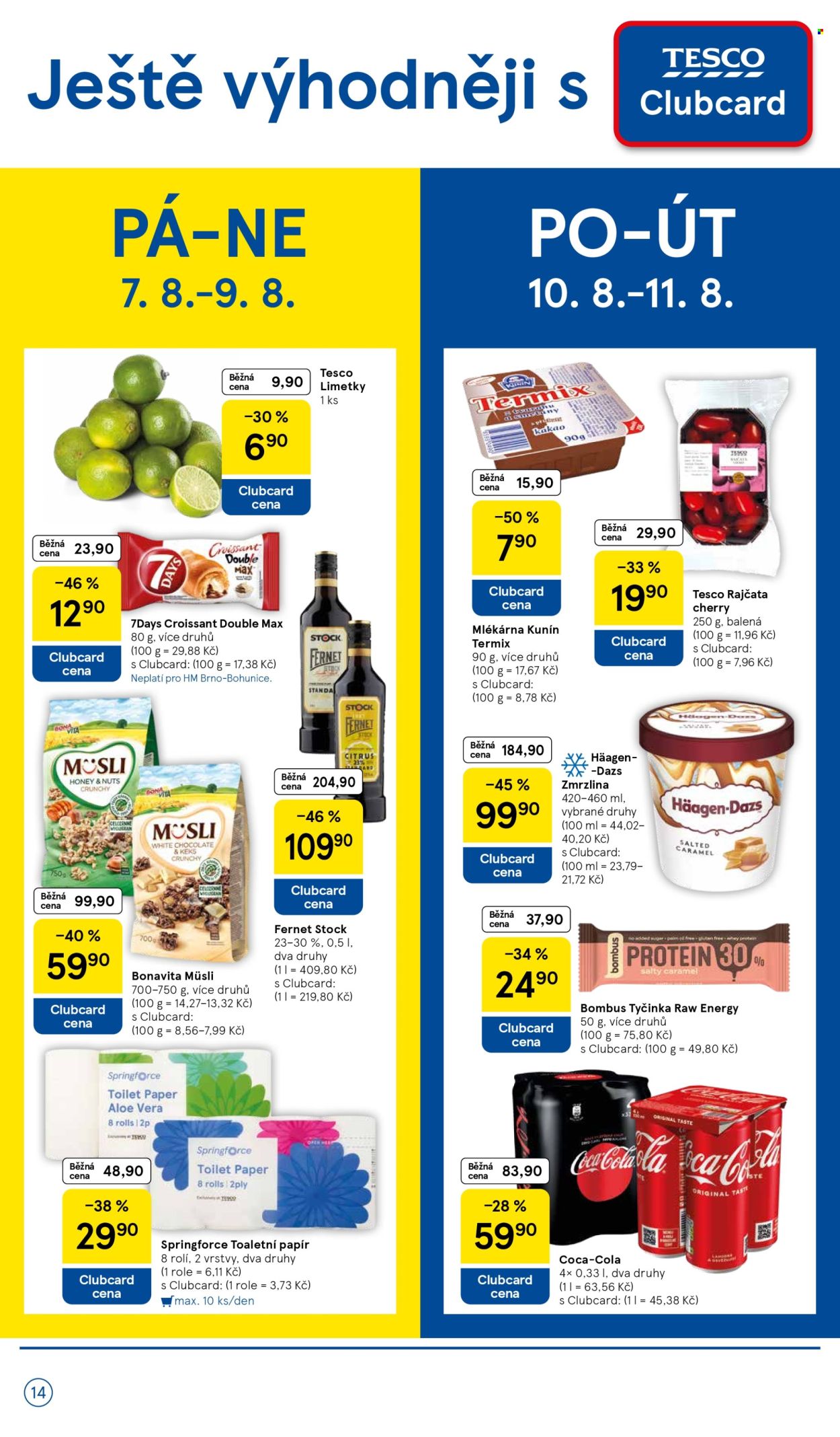 Leták TESCO - 5.8.2026 - 11.8.2026. Strana 14