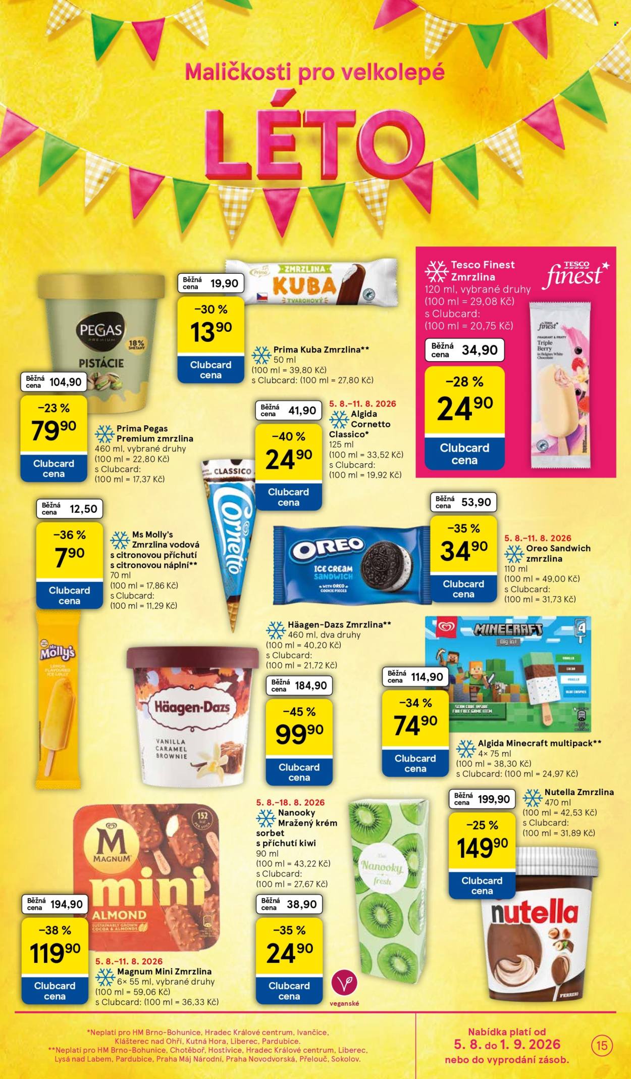 Leták TESCO - 5.8.2026 - 11.8.2026. Strana 15