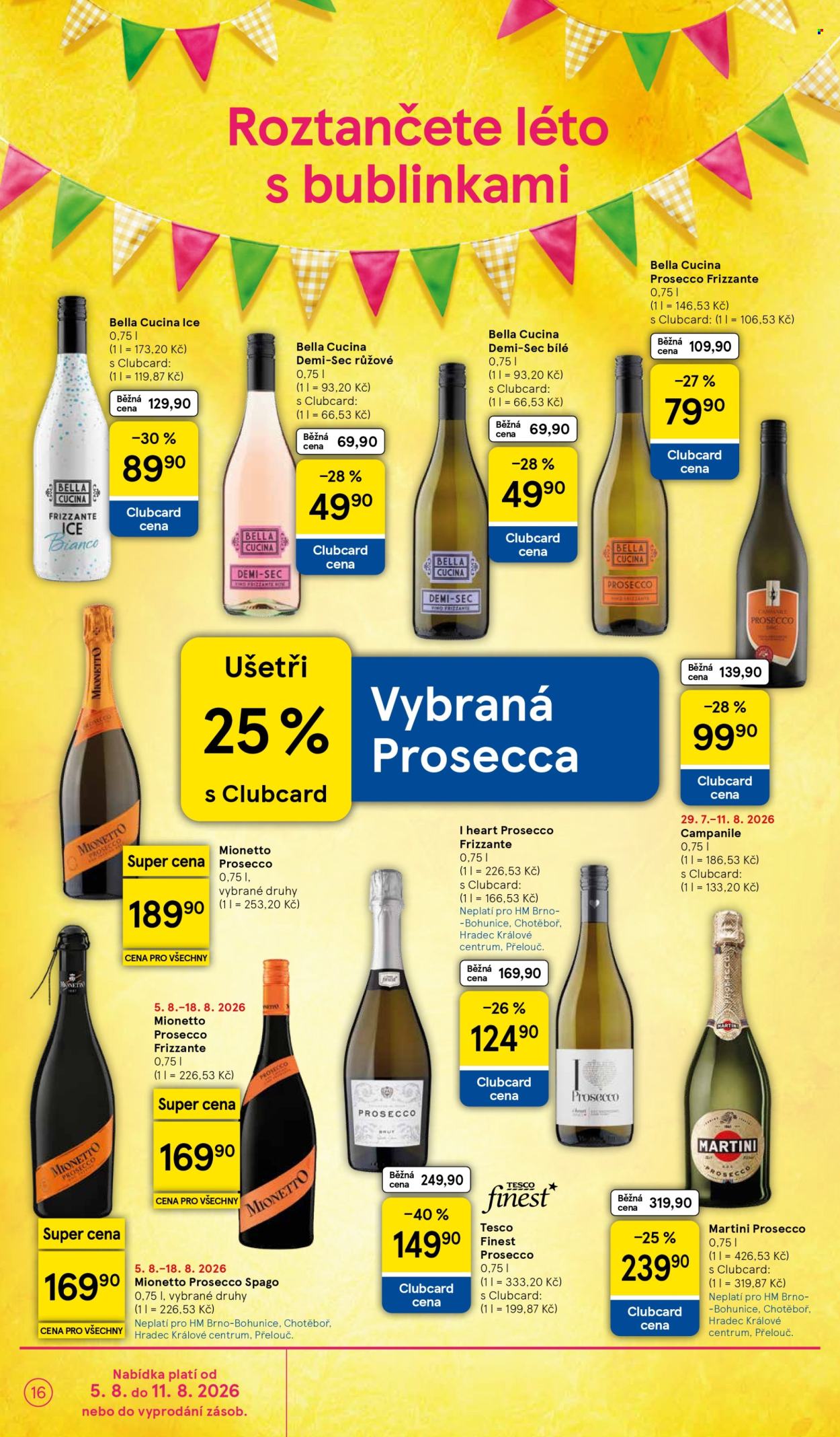 Leták TESCO - 5.8.2026 - 11.8.2026. Strana 16