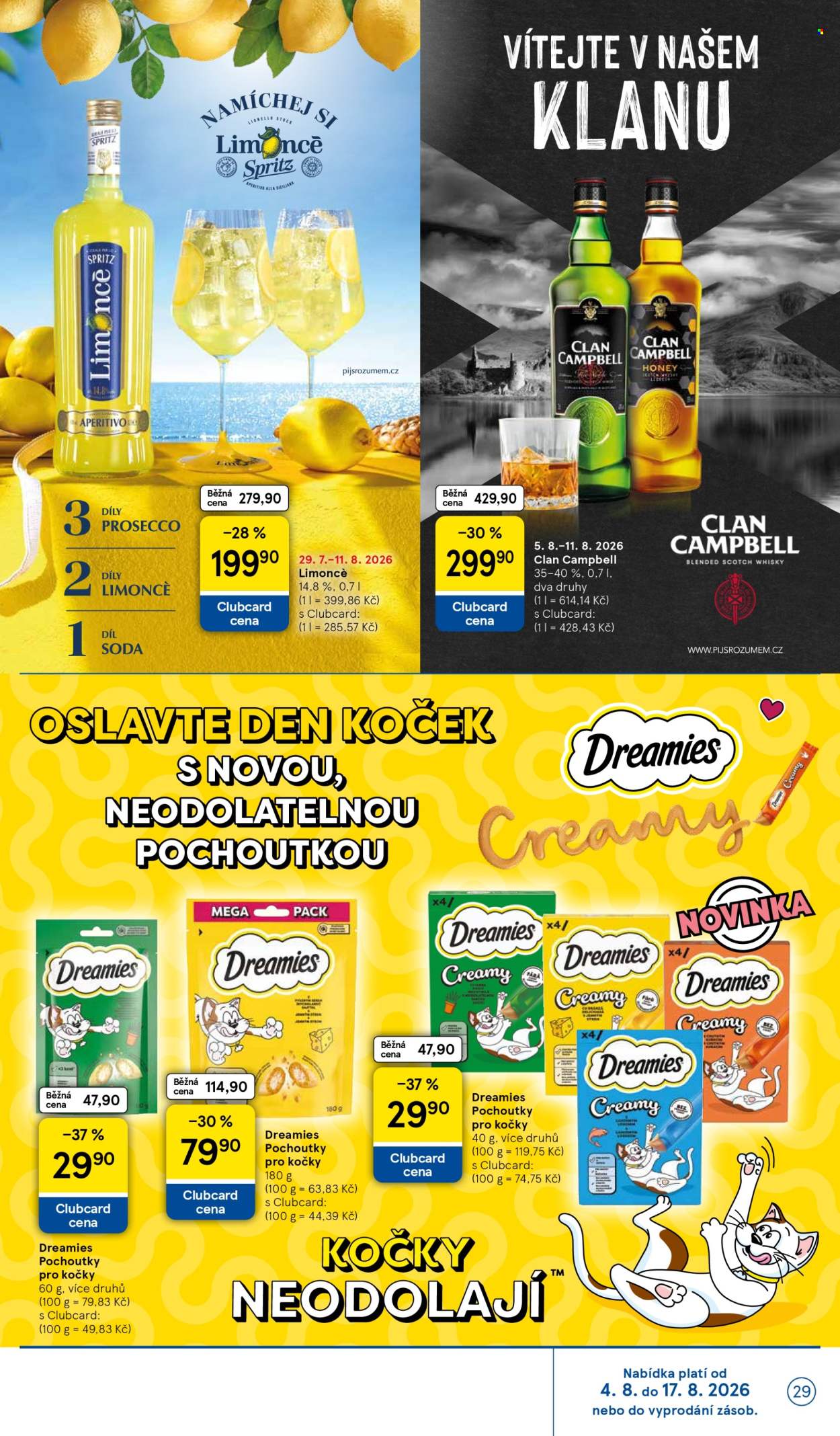 Leták TESCO - 5.8.2026 - 11.8.2026. Strana 29