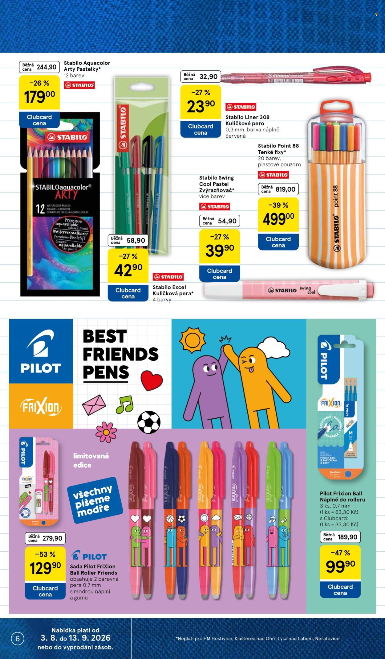 Leták TESCO hypermarket - 3.8.2026 - 13.9.2026. Strana 6