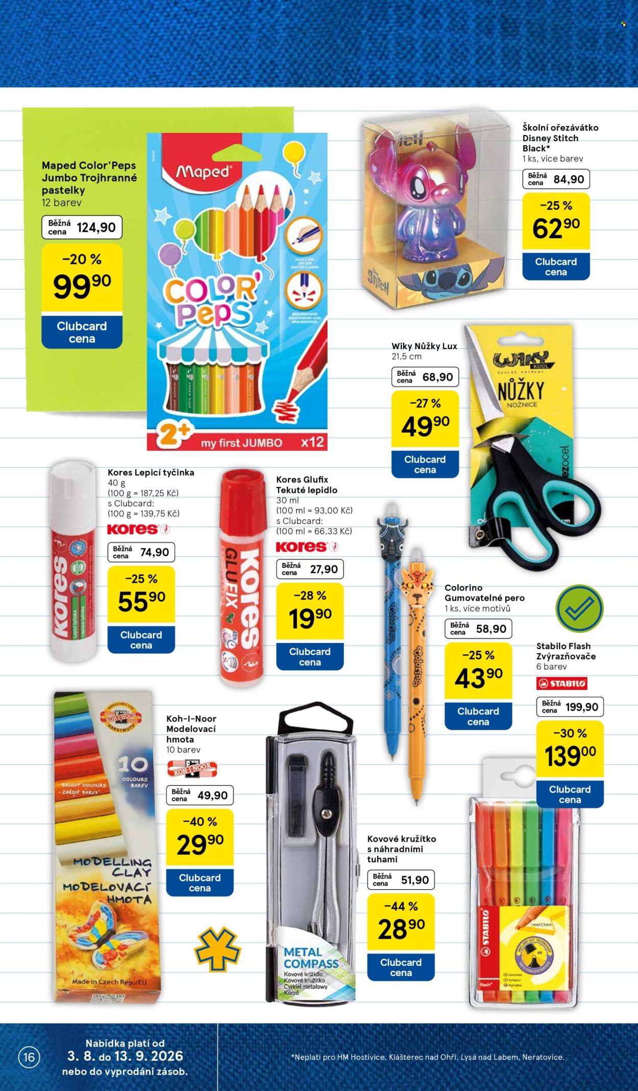 Leták TESCO hypermarket - 3.8.2026 - 13.9.2026. Strana 16