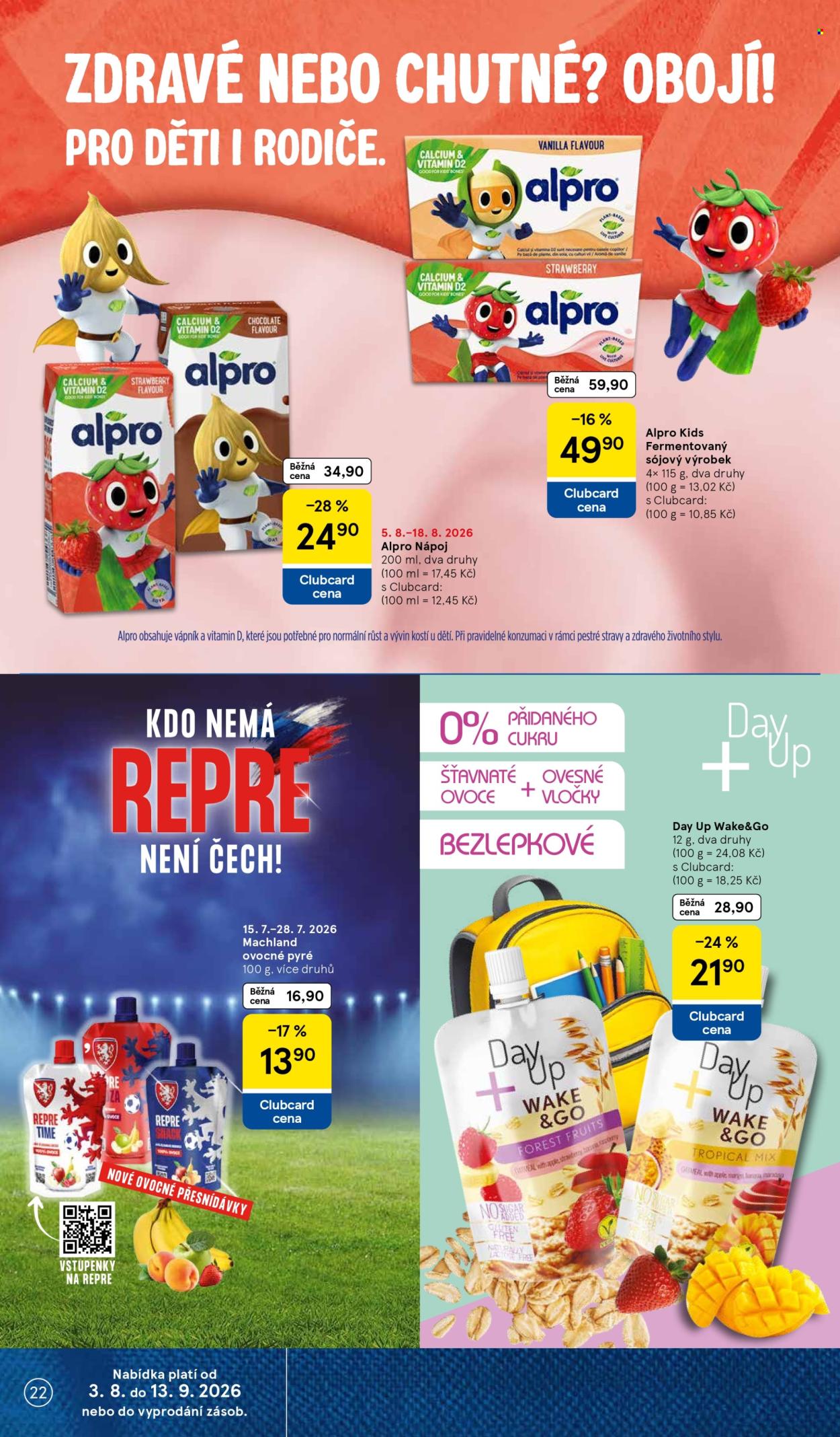 Leták TESCO hypermarket - 3.8.2026 - 13.9.2026. Strana 22