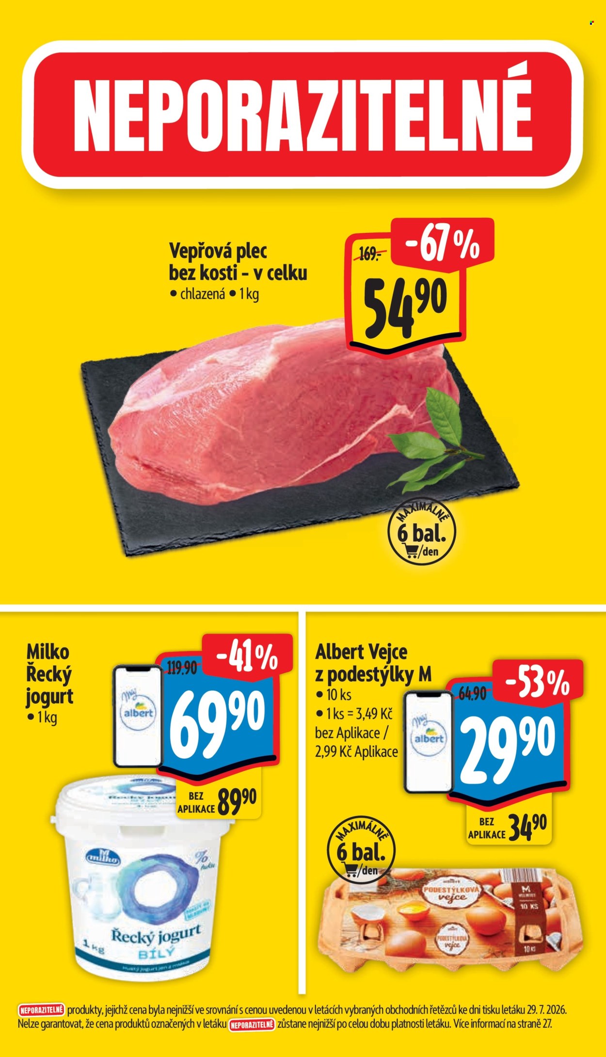 Leták Albert Hypermarket - 5.8.2026 - 11.8.2026. Strana 3