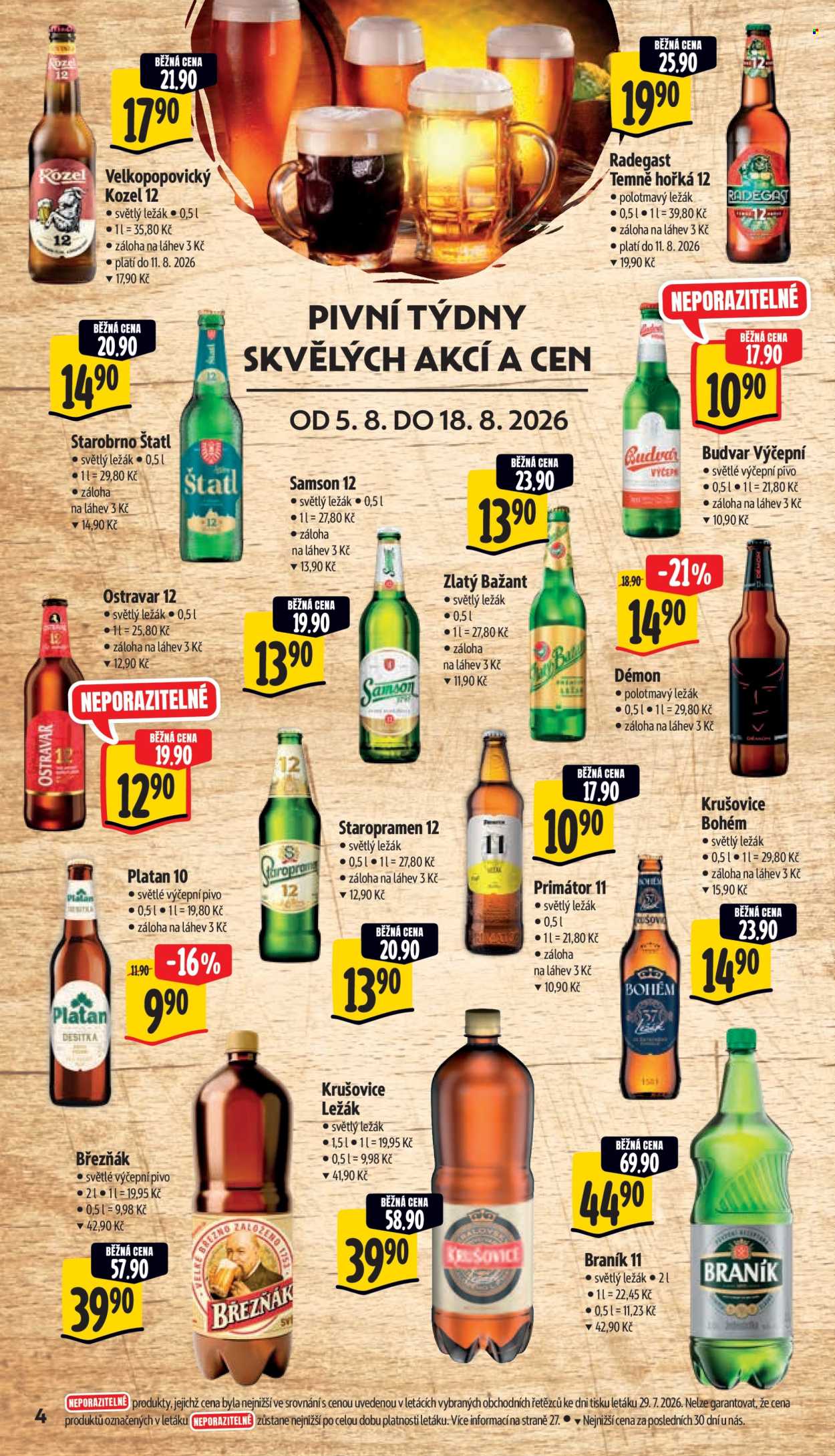 Leták Albert Hypermarket - 5.8.2026 - 11.8.2026. Strana 10