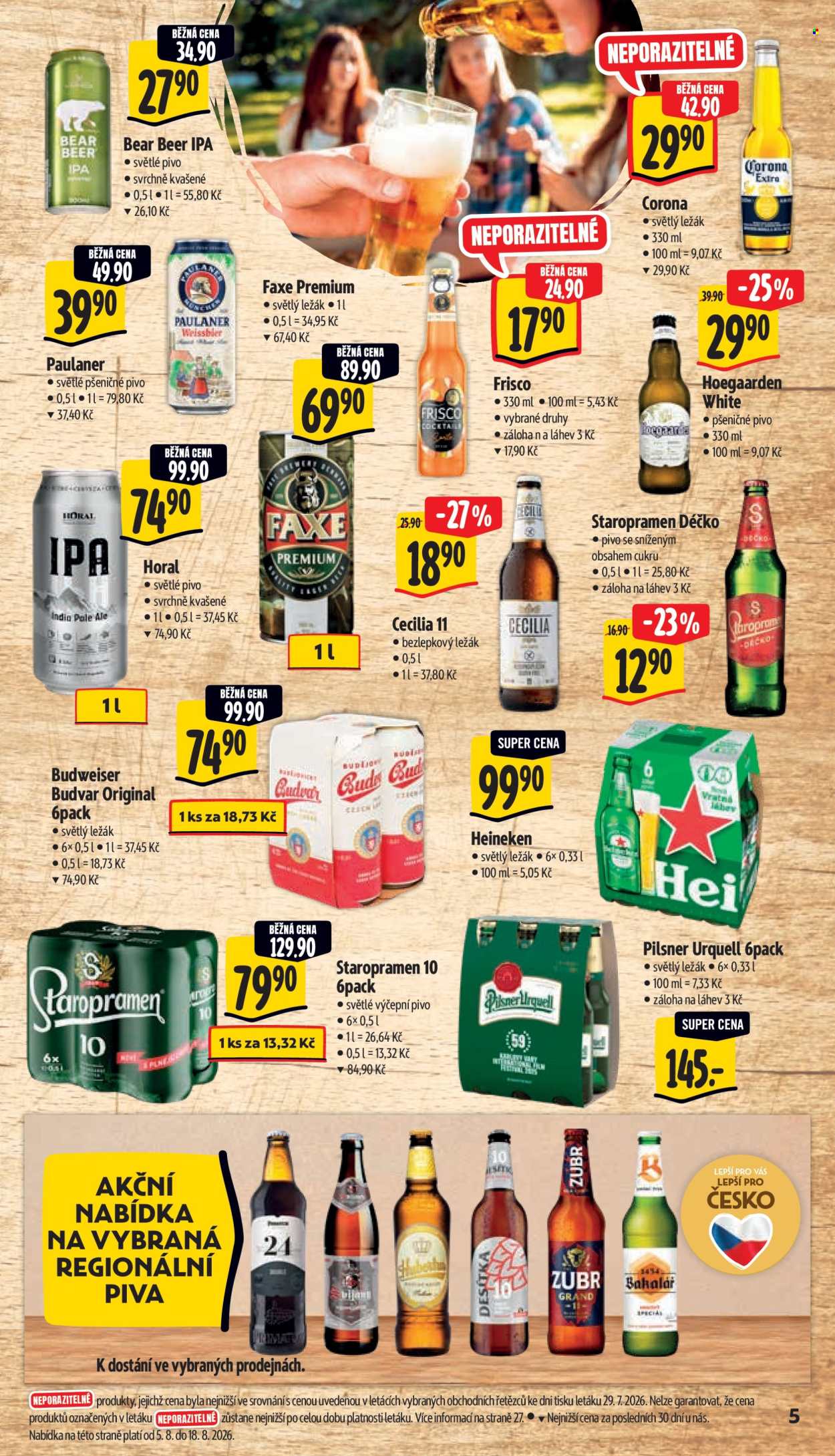 Leták Albert Hypermarket - 5.8.2026 - 11.8.2026. Strana 11