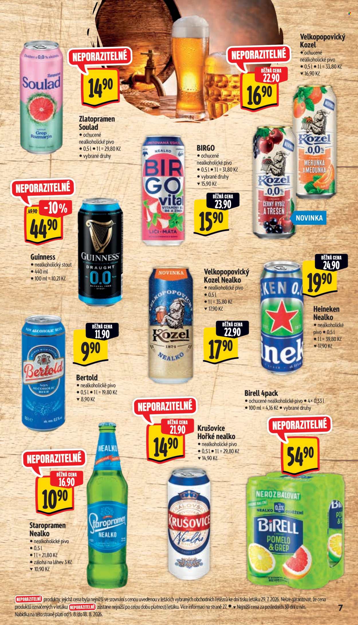Leták Albert Hypermarket - 5.8.2026 - 11.8.2026. Strana 13
