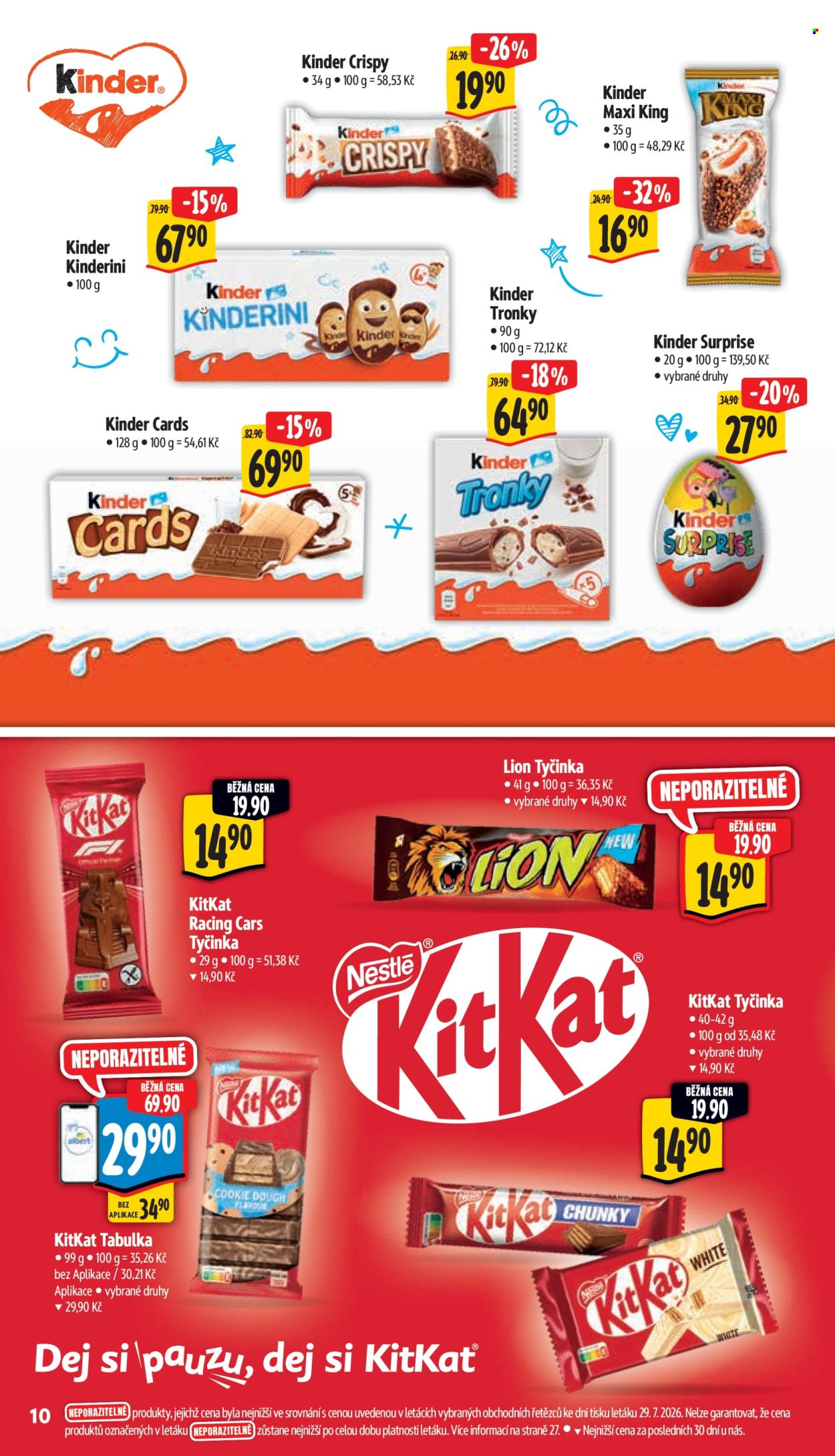 Leták Albert Hypermarket - 5.8.2026 - 11.8.2026. Strana 18