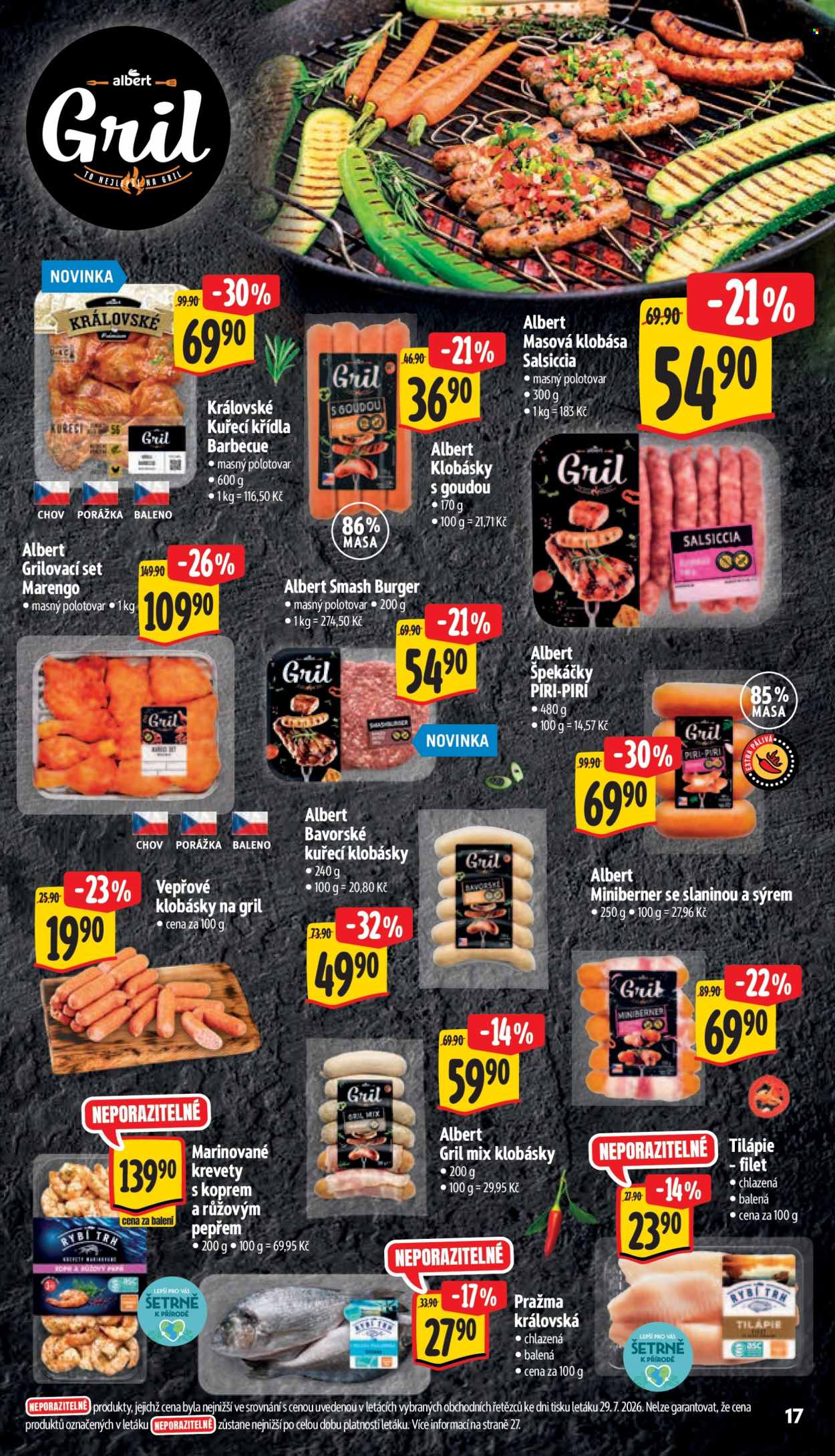 Leták Albert Hypermarket - 5.8.2026 - 11.8.2026. Strana 27