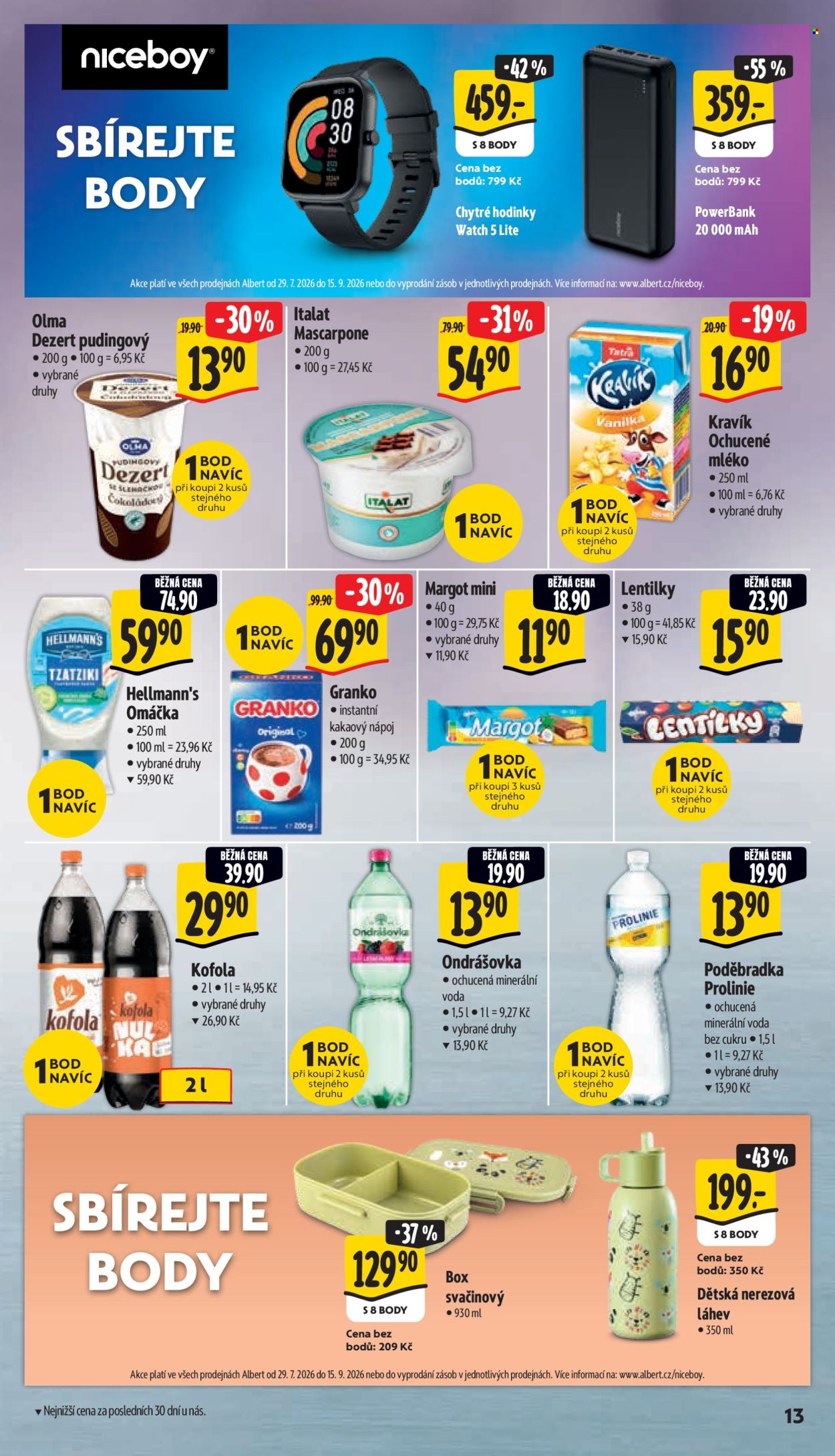 Leták Albert Supermarket - 5.8.2026 - 11.8.2026. Strana 21