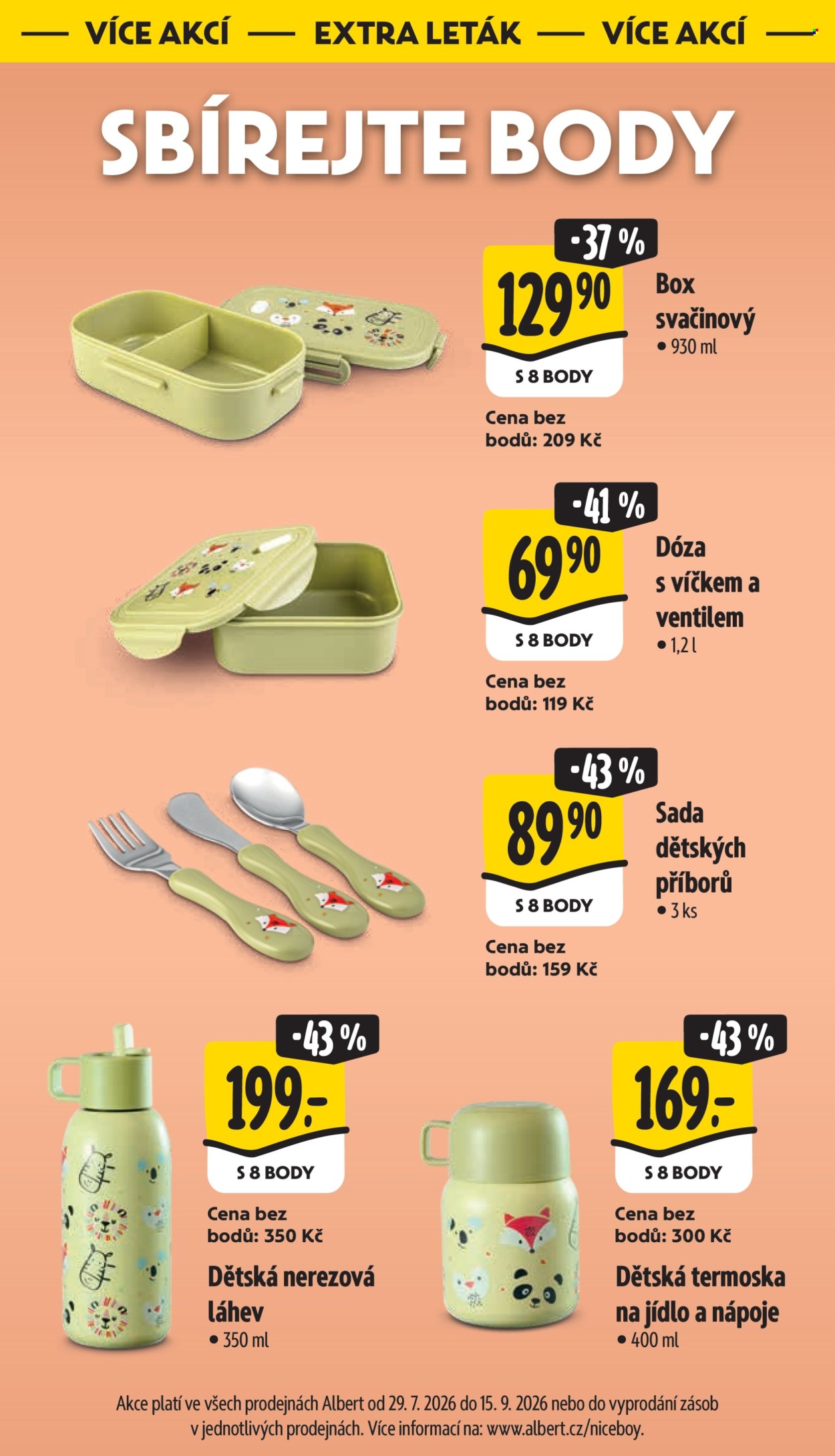 Leták Albert Supermarket - 5.8.2026 - 11.8.2026. Strana 38