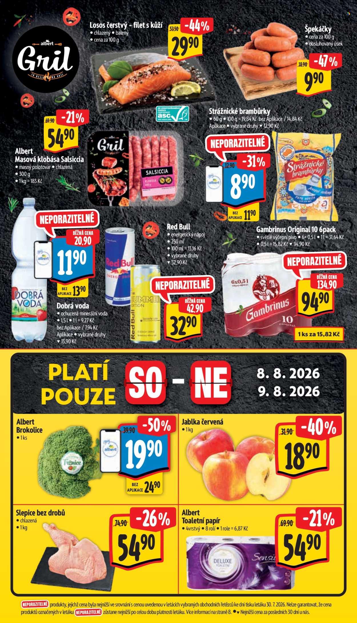 Leták Albert Supermarket - 5.8.2026 - 11.8.2026. Strana 39