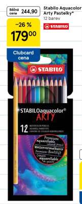 Stabilo Aquacolor Arty Pastelky