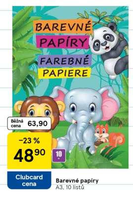 Barevné papíry