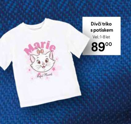 Dívčí triko s potiskem