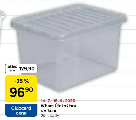 Wham Úložný box s víkem