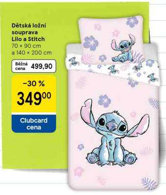 Dětská ložní souprava Lilo a Stitch