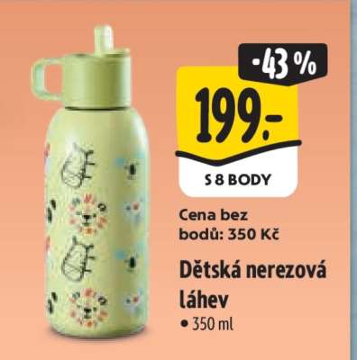 Dětská nerezová láhev