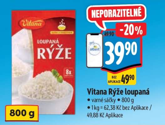 Vitana Rýže Loupaná